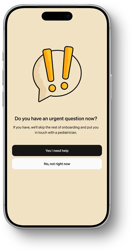 Summer Health onboarding screen